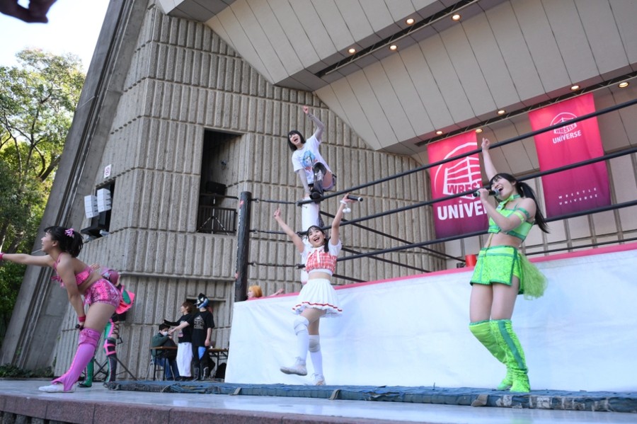 TJPW×野音～真冬の野外で歌と女子プロレス～
