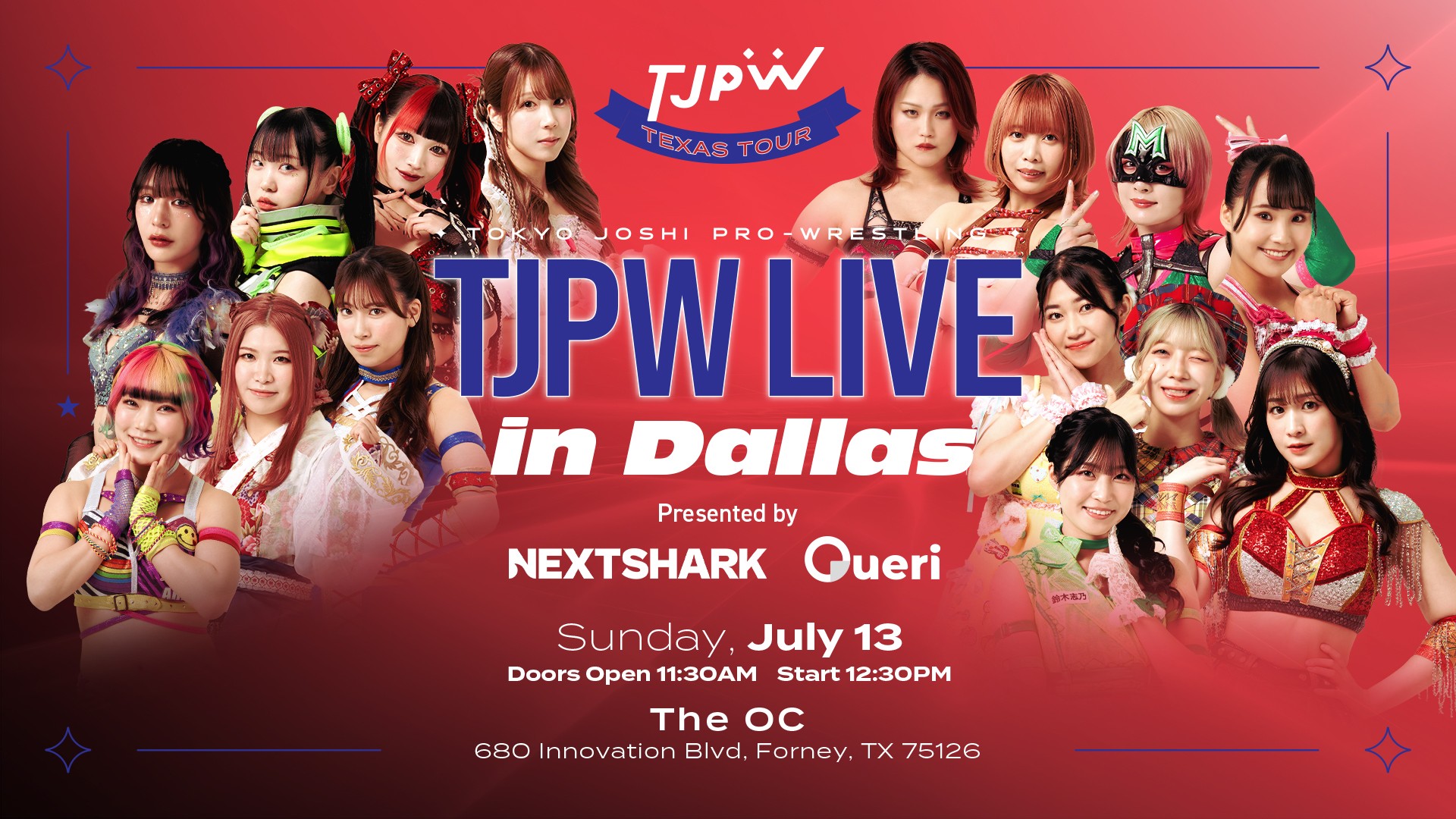 TJPW Texas tour Meet and Greet Sessions details/regulations