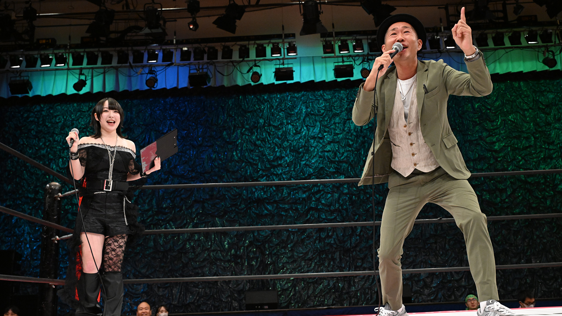 2月11日(水＝祝)新潟県上越市・Duo CESEZO『TJPWファンミーティング』のMCが上々軍団のさわやか五郎さんに決定！　中島翔子、瑞希、風城ハル、芦田美歩の4名がドレスアップして参加！