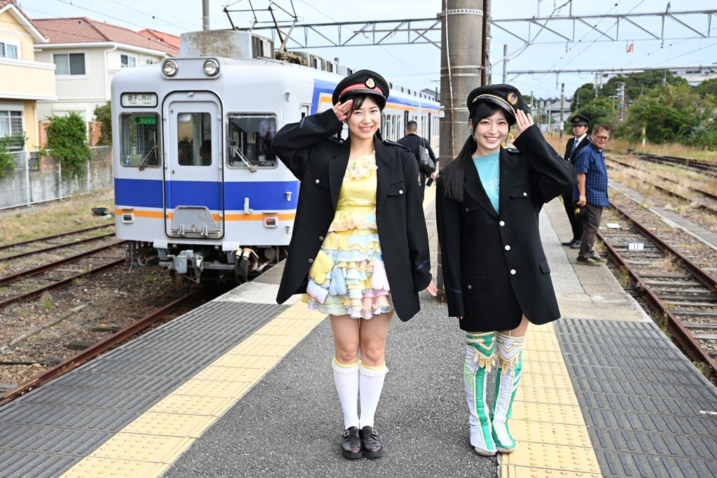 【今日の特別車掌】銚子電鉄とのコラボは大成功! らくが念願の特別車掌で「夢のような時間でした」、志乃の観光案内も冴えわたる!